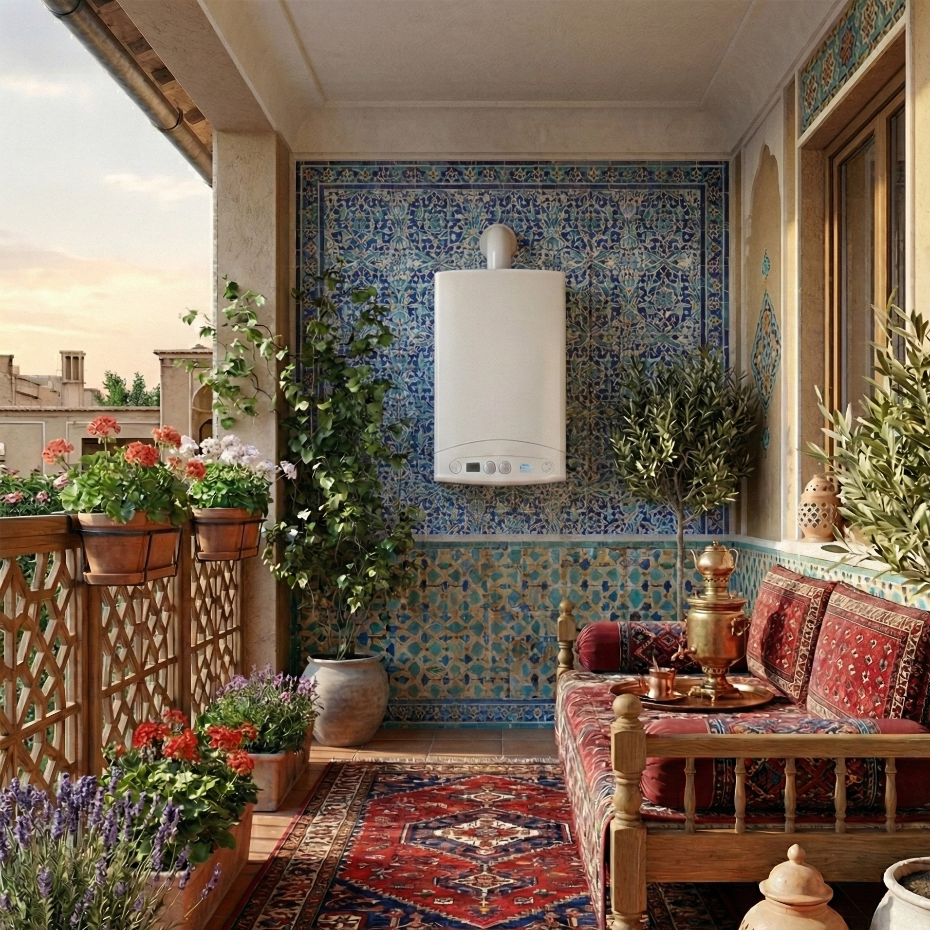 پکیج دیواری ایران رادیاتور مدل L24FF