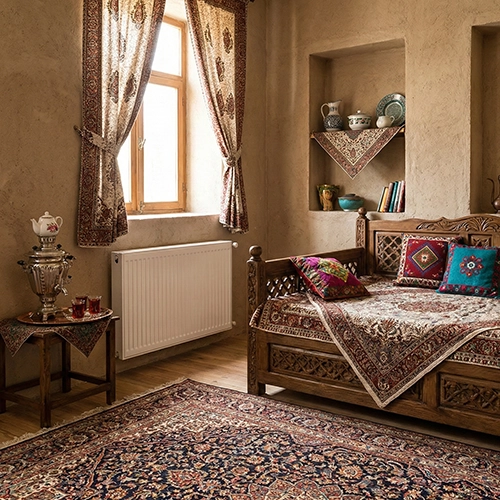 رادیاتور پنلی 100 سانت binev