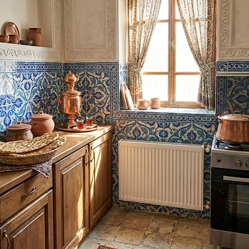 رادیاتور پنلی 120 سانت binev